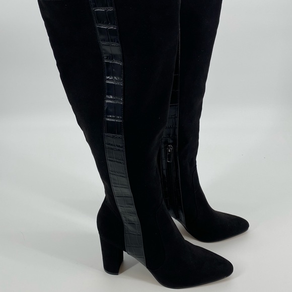 14th & Union Block Heel Knee Boot Jacki-Fab NWOT - Picture 3 of 11